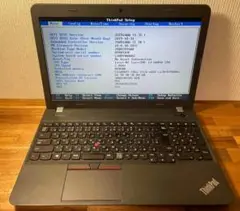 ジャンク ThinkPad E550 第5世代i3 メモリ4GB HDD無し