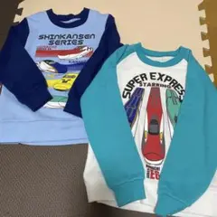 プラレール 裏毛 トレーナー 110 まとめ売り