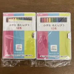 サクラクレパス 色えんぴつ 12色 小学生 　2個