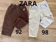 ZARAベビー　パンツ　2点セット