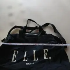 ELLE ブラック ボストンバッグのサムネイル