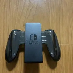 Nintendo Switch コントローラーグリップ クリアブラック