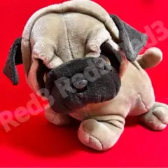 レア！ Bestever ベストエバー Pug Sittingぬいぐるみ☆パグ - メルカリ