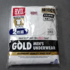 【未開封】B.V.D. GOLD 丸首半袖Tシャツ 3L 2枚組のサムネイル