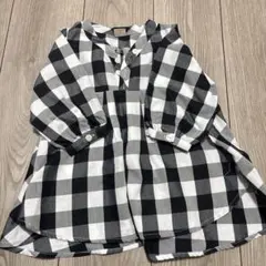 すぐ発送できます！petit main チェック柄ワンピース 90サイズ