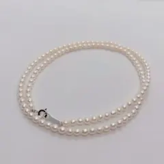 58 タサキ　田崎　TASAKI　あこや　本真珠　パール　ネックレス　50cm