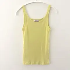 ☆MAX&Co.☆リブタンクトップ　S イエローのサムネイル