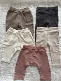 バースデイ　サイズ70ストレッチパンツ5枚セットまとめ売り