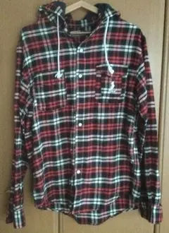 Polo by Ralph Lauren フード付チェックシャツ