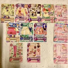 アイカツカード　オーロラファンタジー　いちご　そら　ゆりか　まりあ　まとめ売り