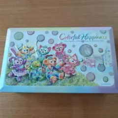 ディズニー カラフルハピネス チョコレート缶
