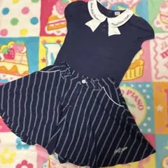 ♥️メゾピアノ 丸襟Tシャツ パンツ セット売り♥️
