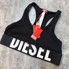 新品 未使用 ディーゼル DIESEL スポーツ ブラ タンクトップ 黒 S