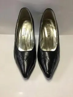 MEDAハイヒールブラックレザーステッチ❣️のサムネイル
