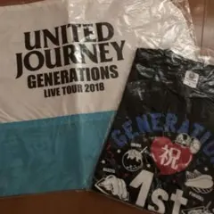 GENERATIONSグッズ UNITED JOURNEYトートバッグ・Tシャツ