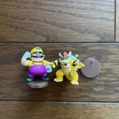 スーパーマリオ　チョコエッグ　ミニフィギュア　フィギュア　ワリオ　クッパ