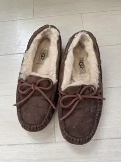 UGG ブラウン モカシン
