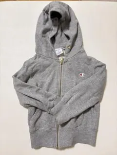 Champion グレー ジップアップパーカー 100cm相当