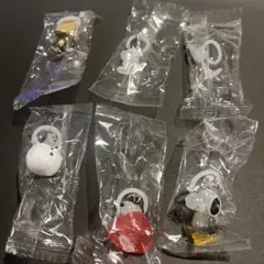 PEANUTS めじるしアクセサリー FUNNY ver. ６種セット　キズあり