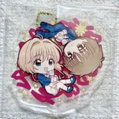 スクエア缶バッジ 木之本桜＆李小狼 カードキャプターさくら 25周年