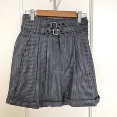 ダブルベルトショートパンツ