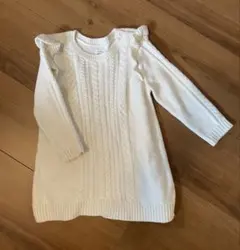 baby GAP ケーブルニットワンピース