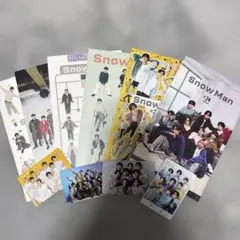 SnowMan FC ファンクラブ 会報 6冊セット+誕生日カード