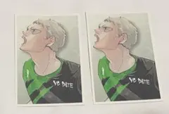 ハイキュー　思い出スナップフォトカード　カード　青根高伸