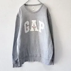 OLD GAP 00s スウェット　刺繍　古着メンズ　XL 660