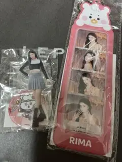 新品未開封 NiziUリマ　RIMA 4カットフォトホルダー　アクリルスタンド