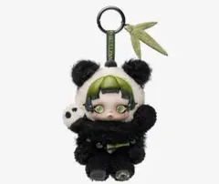 SKULLPANDA Lazy Panda ぬいぐるみペンダント キーホルダー