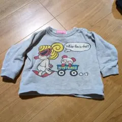 HYSTERIC MINI 長袖カットソー 80cm グレー