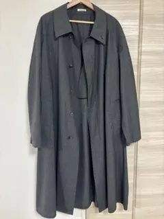 auralee super fine tropical wool coat