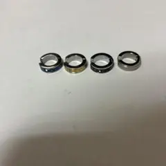 金属製イヤリング 4個セット