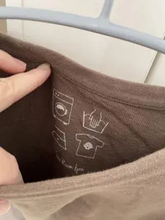 searoomlynn C/2face サークルネックT モカ