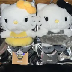 BLACKPINK ジス ハローキティぬいぐるみ キーホルダー 2点 セット