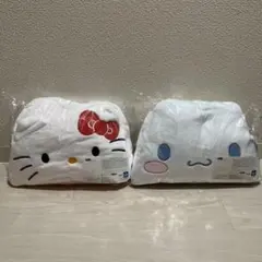 フード付きブランケット サンリオ 着るブランケット ハローキティ・シナモロール