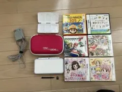 New ニンテンドー2DSLL ホワイトXラベンダー　本体セット