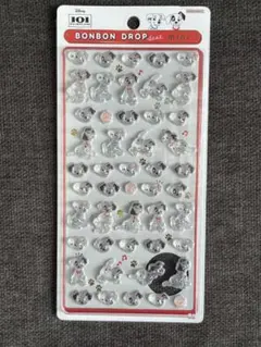 【正規品】ボンボンドロップシールミニ　101匹わんちゃん