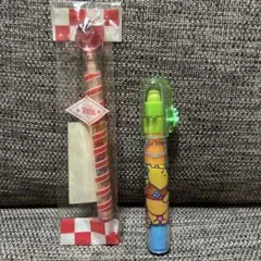 【平成レトロ】　ディズニー　プーさん　シャーペン　ロケット消しゴムセット