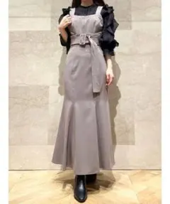 コルセットマーメイドジャンスカ　snidel