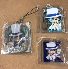 A19★名探偵コナン★怪盗キッド★アクキー★アクリルストラップ★ラバスト