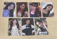 ❶ NiziU アヤカ Press Play 特典 トレカ 7枚 まとめ売り