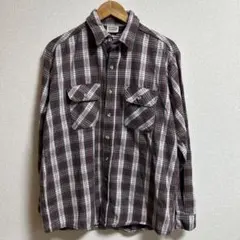 OLD STUSSY USA製 シャドウチェックシャツ XL黒タグ - メルカリ