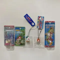 ハローキティ　ご当地ストラップ　5点セット
