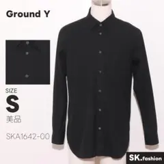 美品 Ground Y トップス シャツ　長袖　2枚襟　コットン100％　日本製のサムネイル