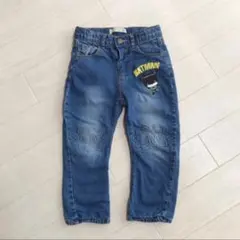 zara baby デニム パンツ バッドマン 98 2/3y ブルー エンボス