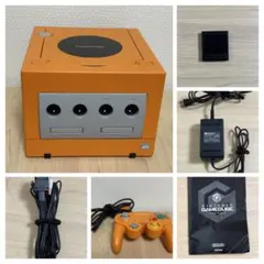 ニンテンドーゲームキューブ 本体セット オレンジ 動作未確認