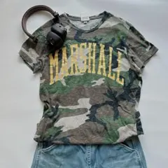FRANKLIN MARSHALL★迷彩柄Tシャツ　アーミー　半袖　マーシャルのサムネイル