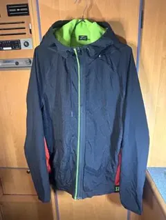 Nike DRI-FIT XLジャケット 黒/緑/赤